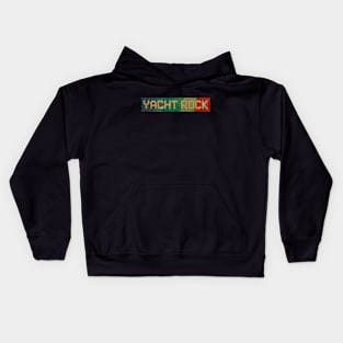 Ayacht rock - RETRO COLOR - VINTAGE Kids Hoodie